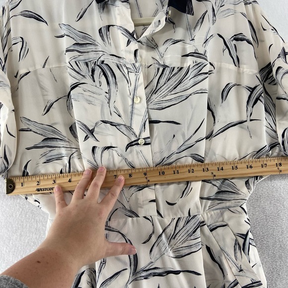 ALLSAINTS Mario Willow Silk Dress Size 6 - LIKE NEW - Picture 7 of 9